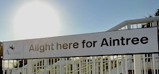 Aintree station sign