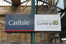Carlisle station sign