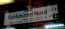 Fuhlsbüttel Nord station sign