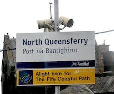 North Queensferry station sign