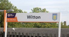 Witton station sign